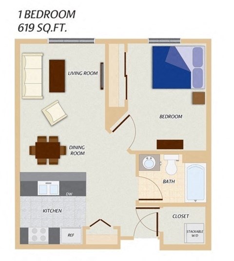 1 Bedroom